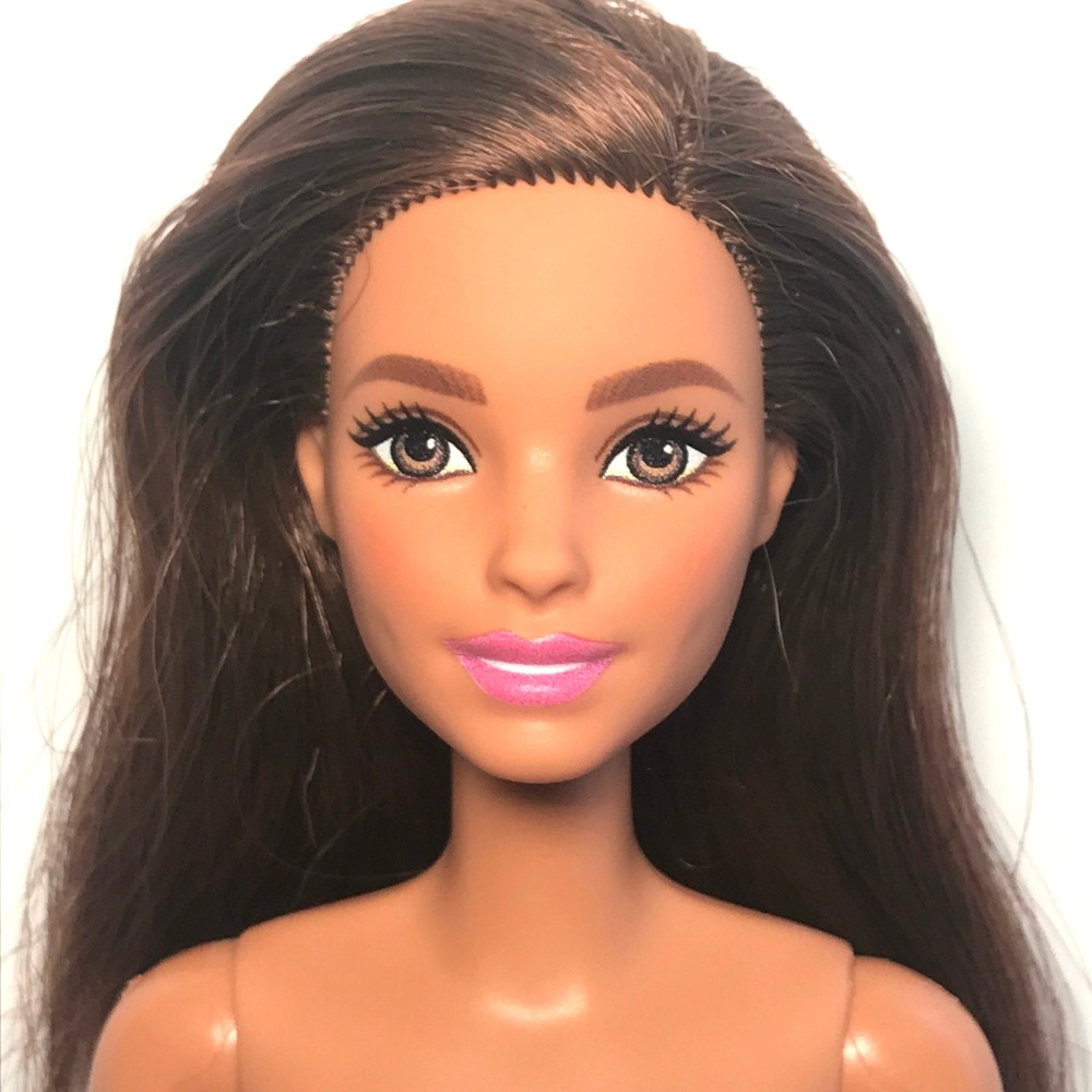 Nude Barbie 2022 Standard Brunette Teresa Neysa Face Hispanic HBV08 Doll